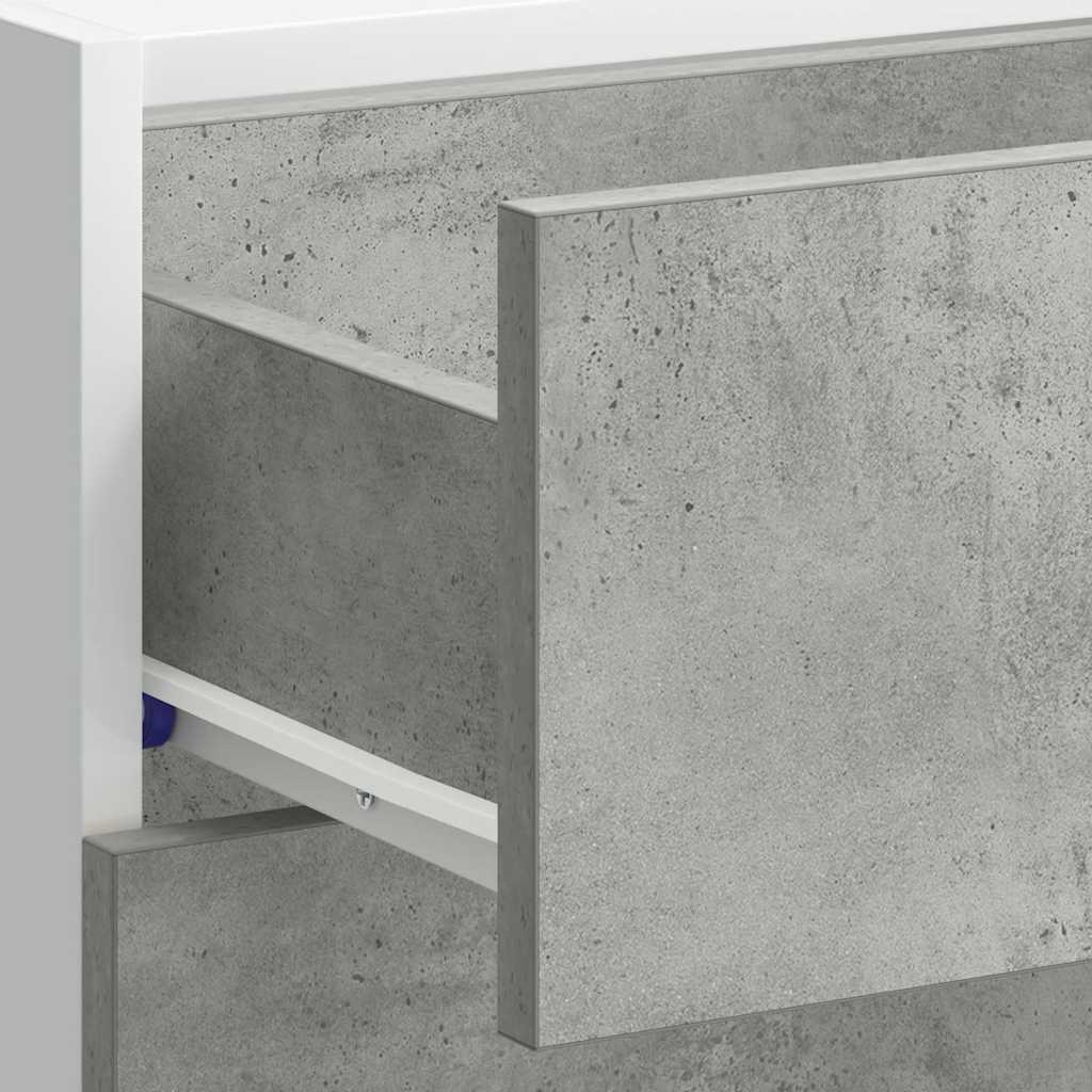 “Lyon” Alsószekrény betonszürke Gépi forgácsolt fa