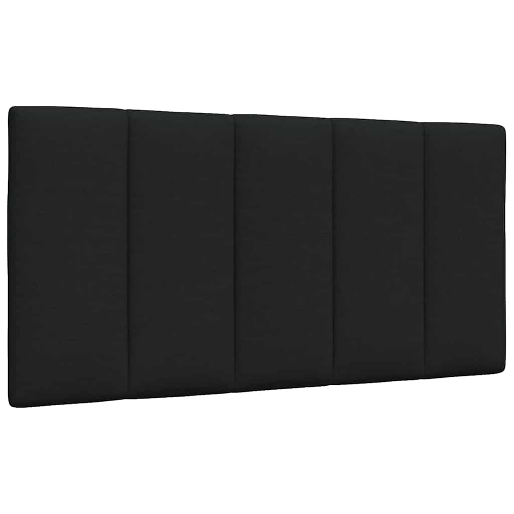 fekete szövet ágykeret matrac nélkül Hanko 100x200 cm