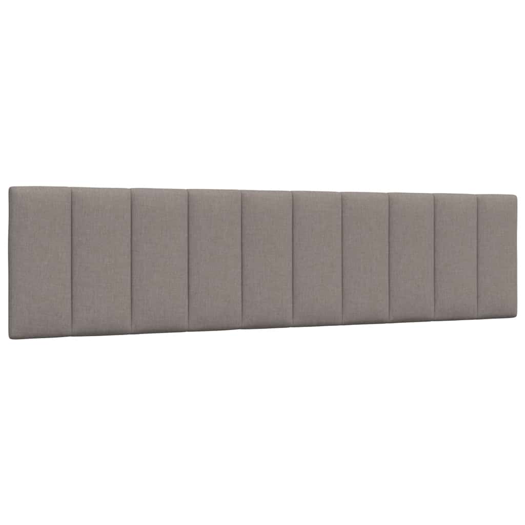 ágy matraccal Hanko Taupe 200x200 cm szövet