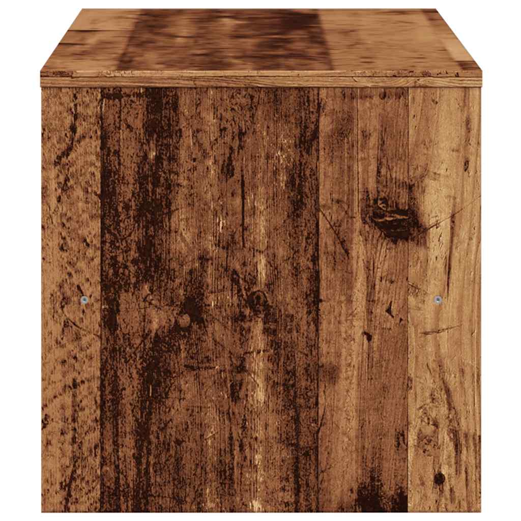 TV szekrény régi fa 80x40x40 cm műszaki fa