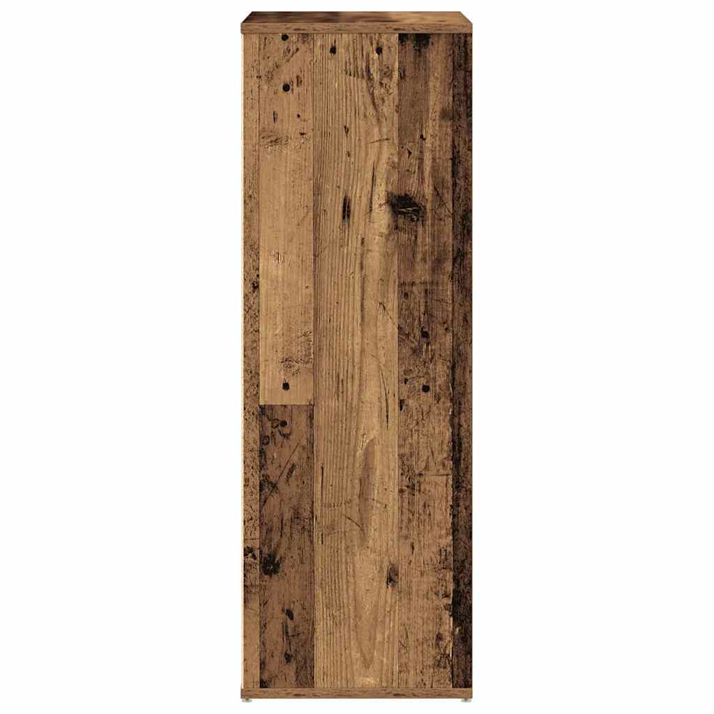 antik fa szerelt fa cipőtartó 54x34x100,5 cm