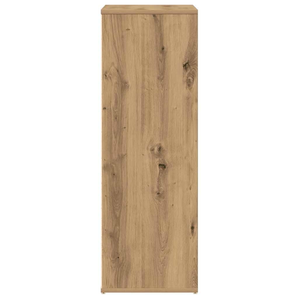 Cipőtartó kézműves tölgy 54x34x100,5 cm műszaki fa