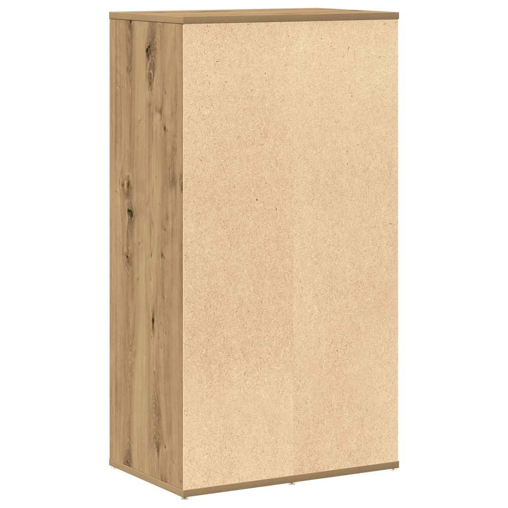 Cipőtartó kézműves tölgy 54x34x100,5 cm műszaki fa