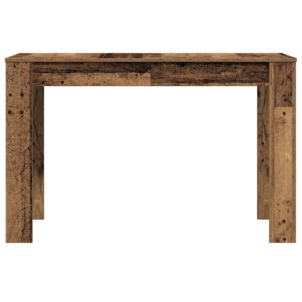Étkezőasztal régi fa 120x60x76 cm műszaki fa