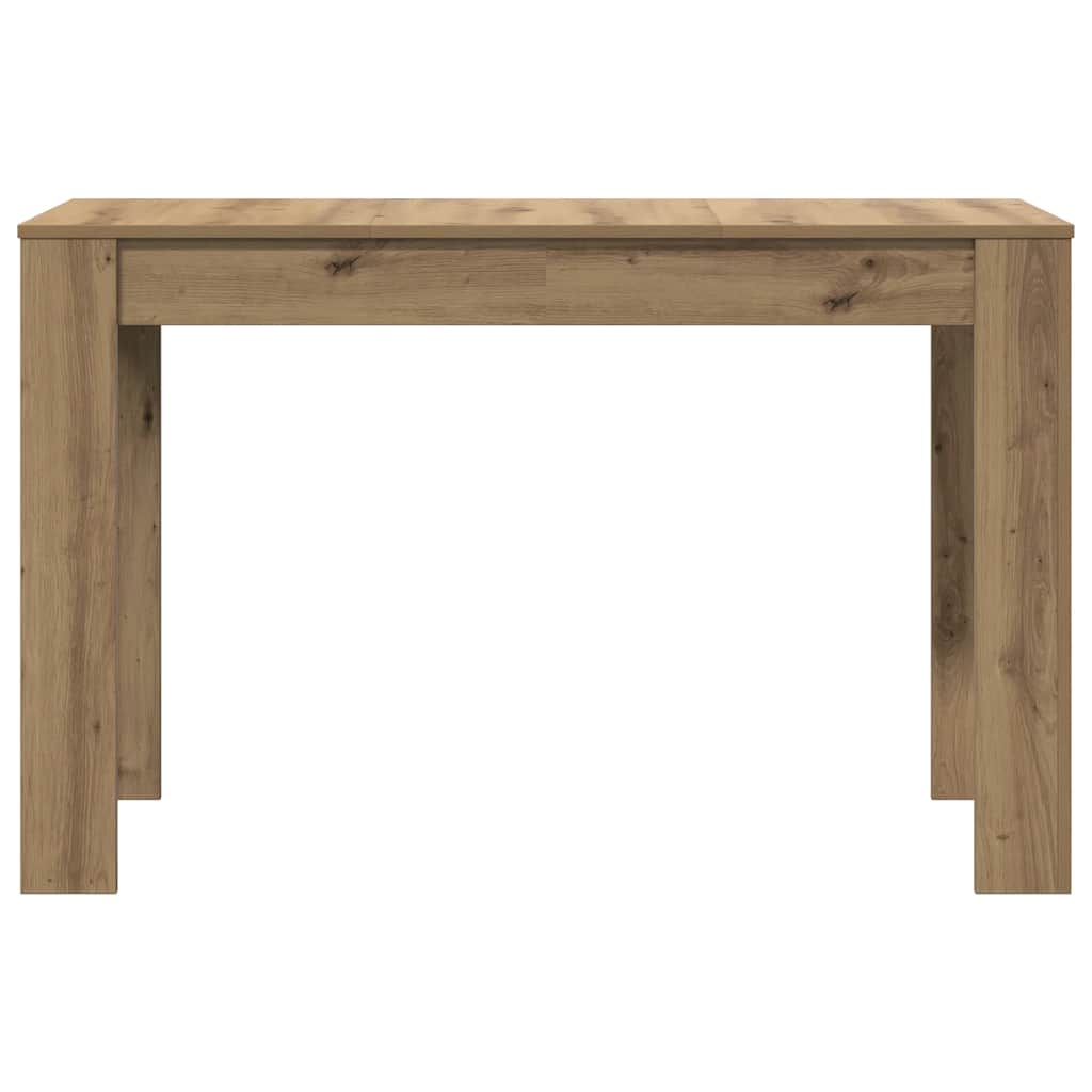 Étkezőasztal kézműves tölgy 120x60x76 cm műszaki fa