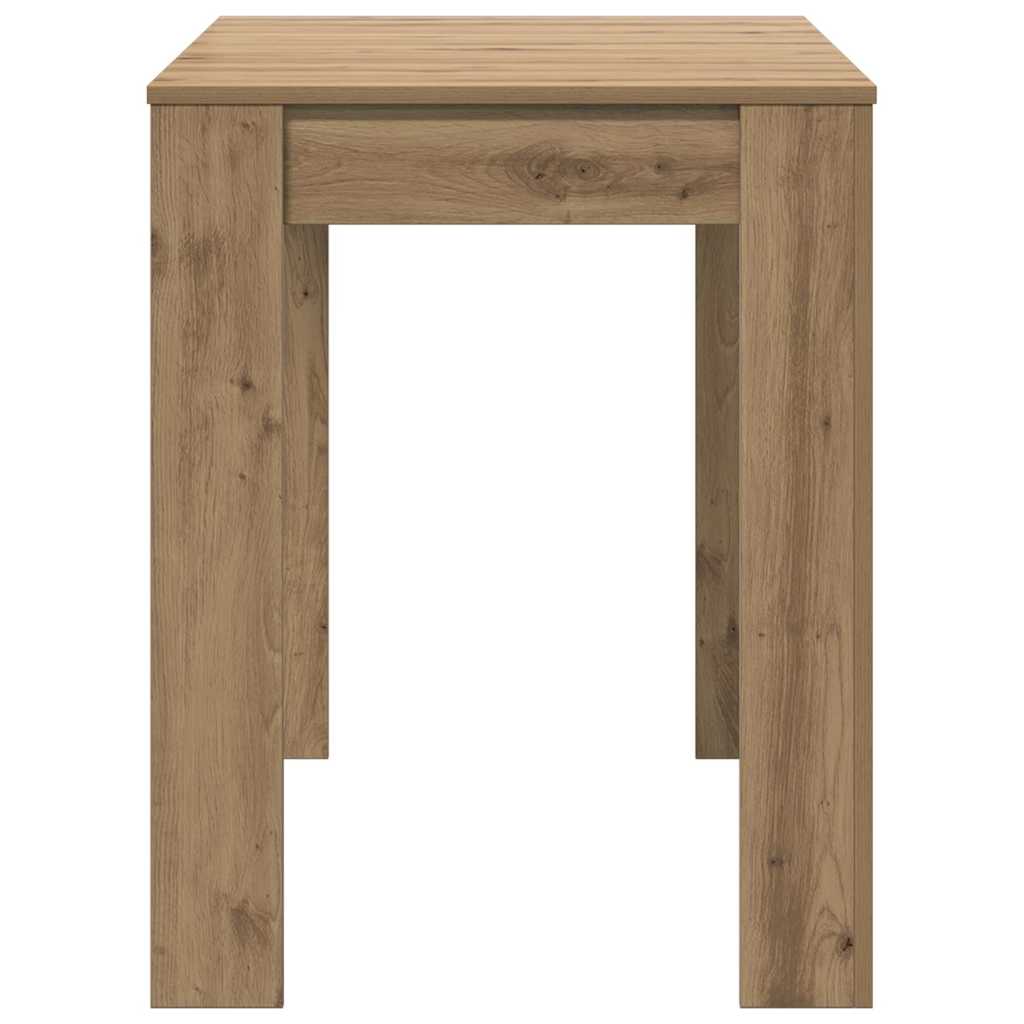 Étkezőasztal kézműves tölgy 120x60x76 cm műszaki fa