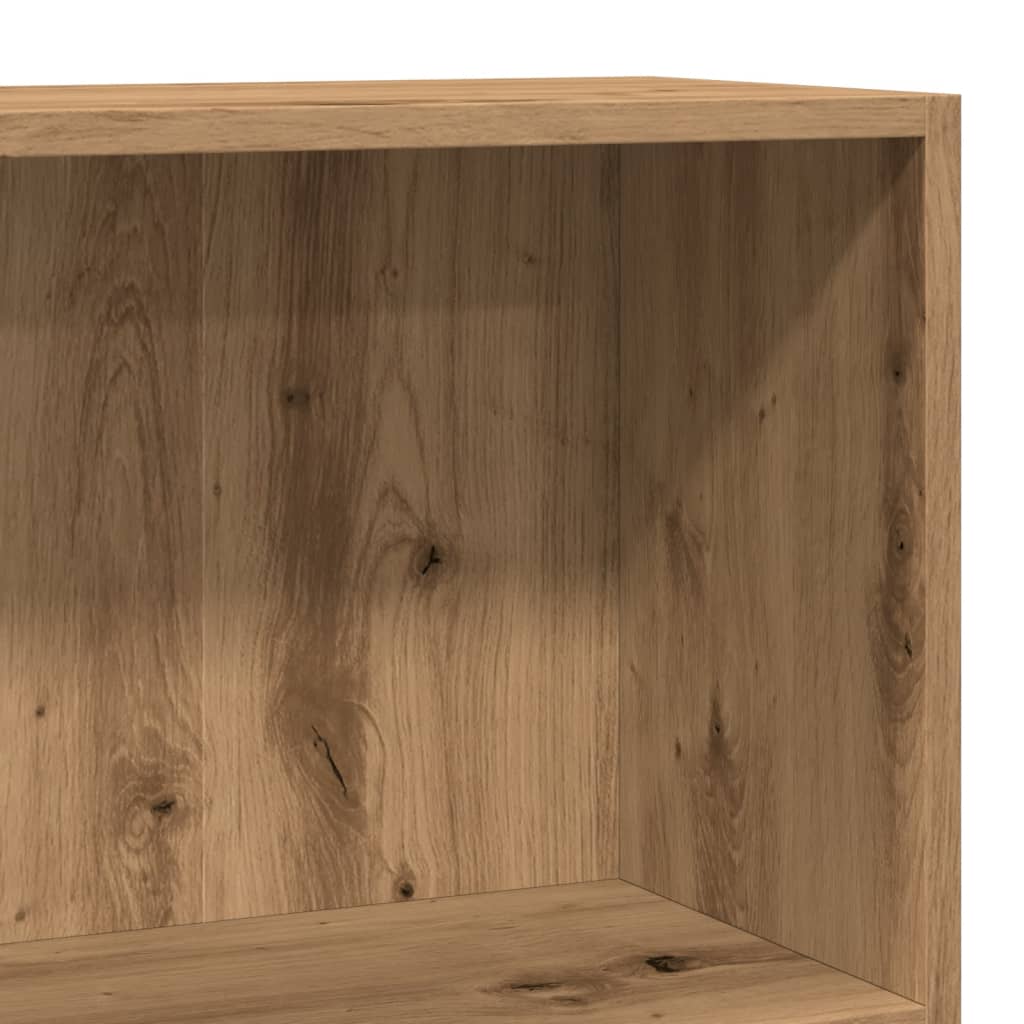 kézműves tölgy szerelt fa könyvespolc 60 x 24 x 76 cm