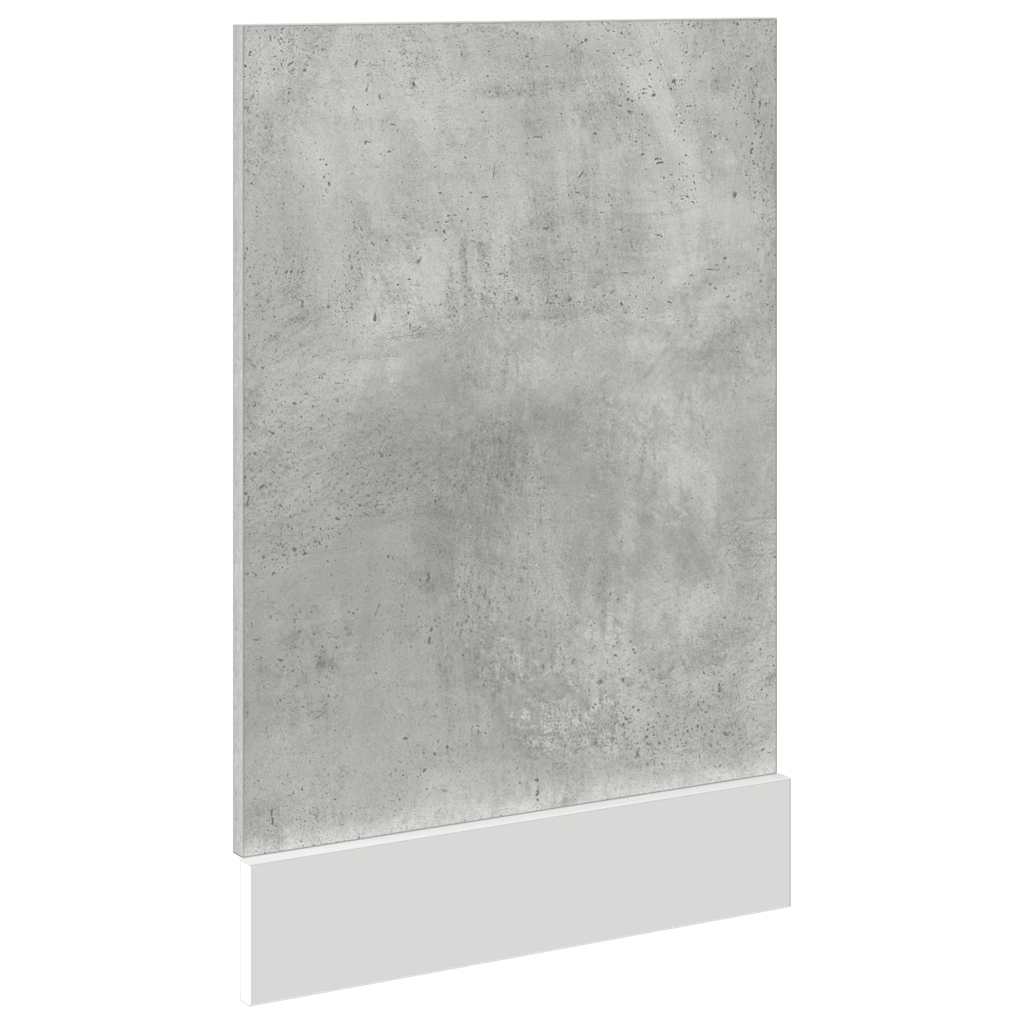 “Lyon” Mosogatógép panel betonszürke 45x3x67 cm