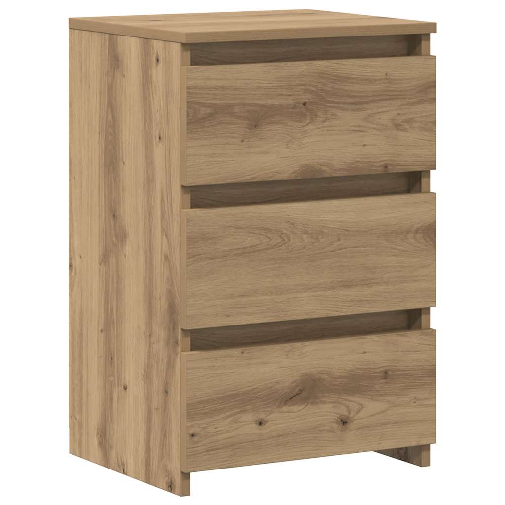 éjjeliszekrények 2 db Artisan tölgy 40x35x62,5 cm műfa