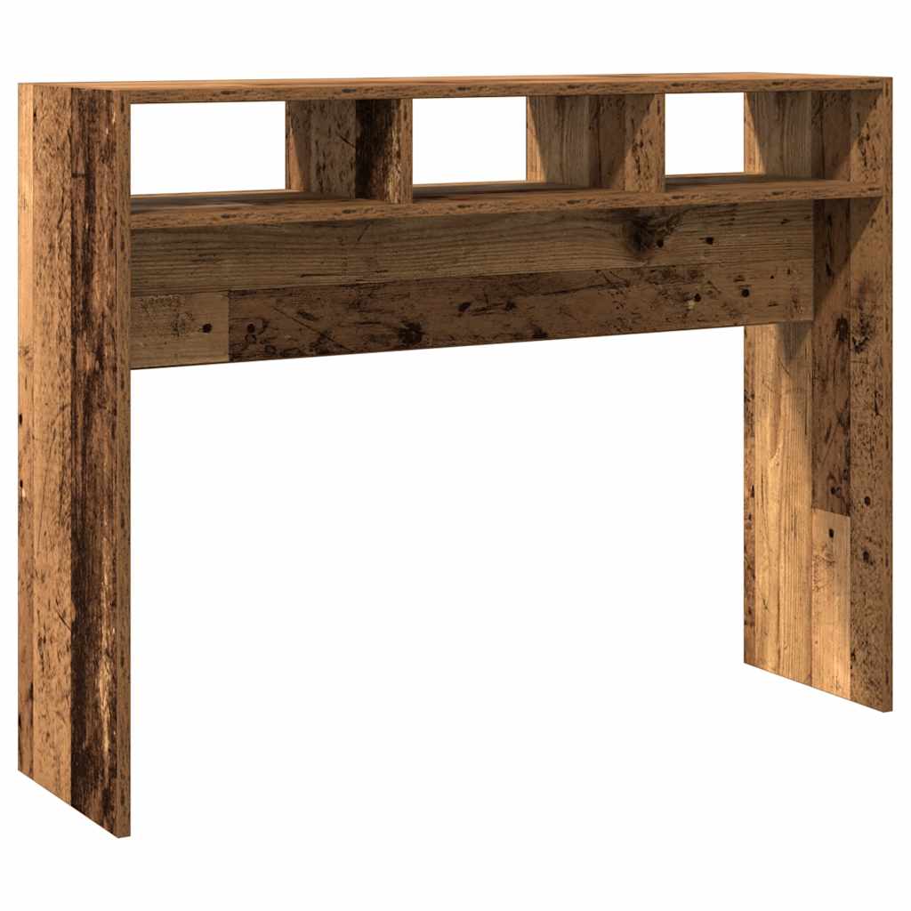 Konzolasztal régi fa 105x30x80 cm műszaki fa