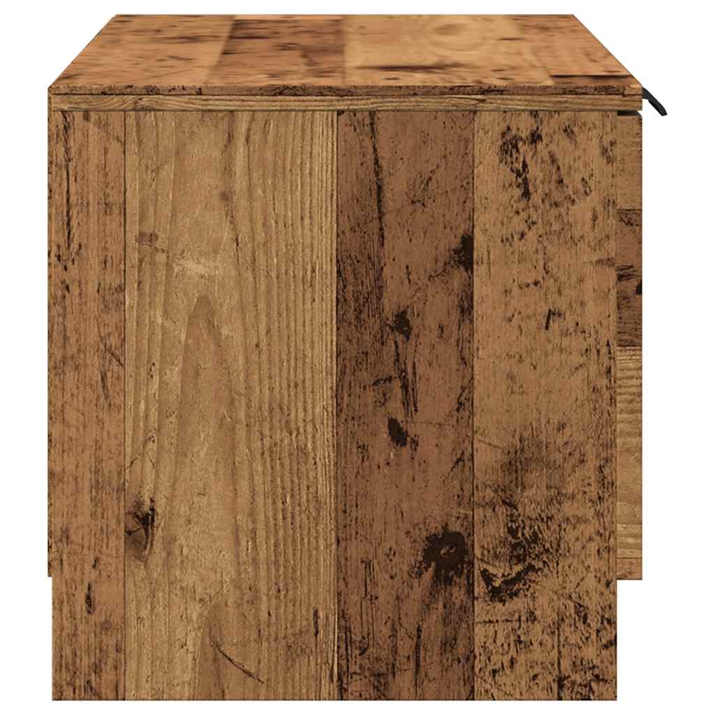 TV szekrény Régi fa 80x35x36,5 cm Gépelt fa