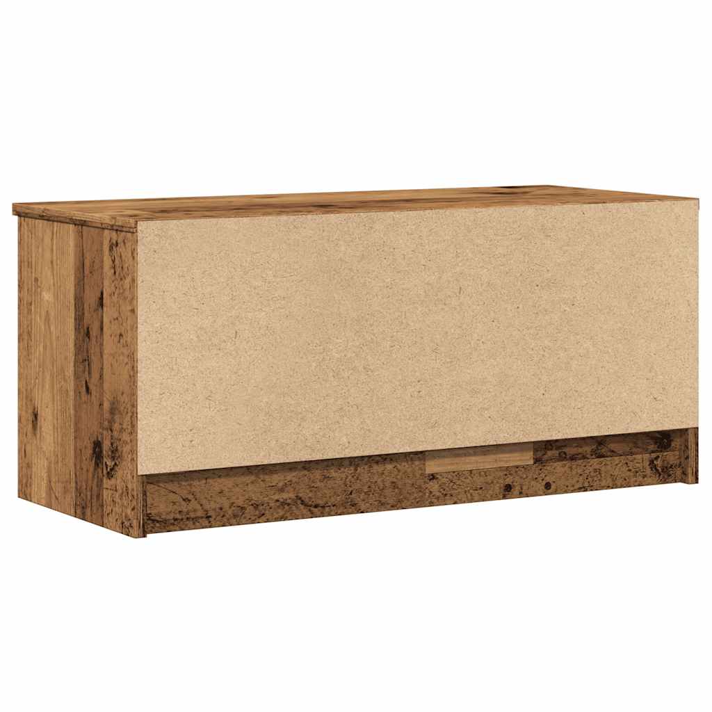 TV szekrény Régi fa 80x35x36,5 cm Gépelt fa