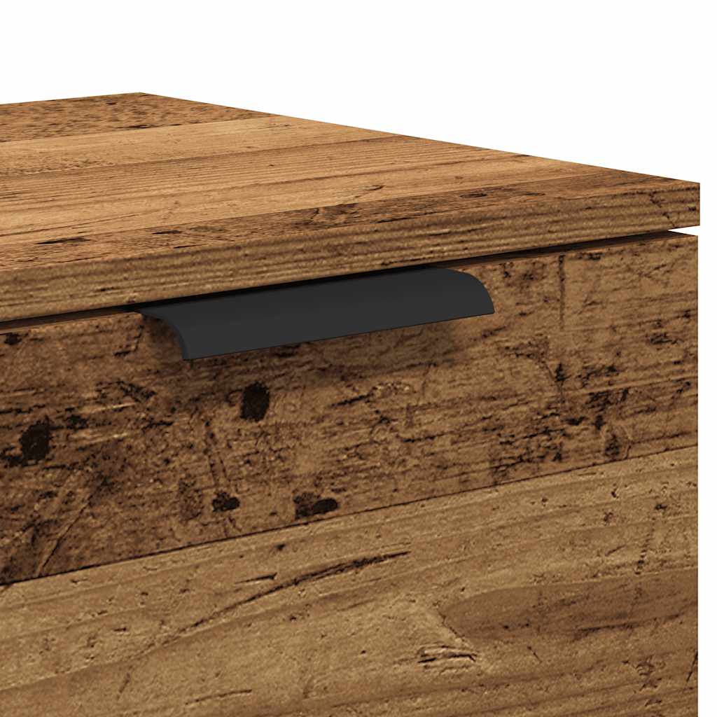 TV szekrény Régi fa 102x35x36,5 cm Gépelt fa