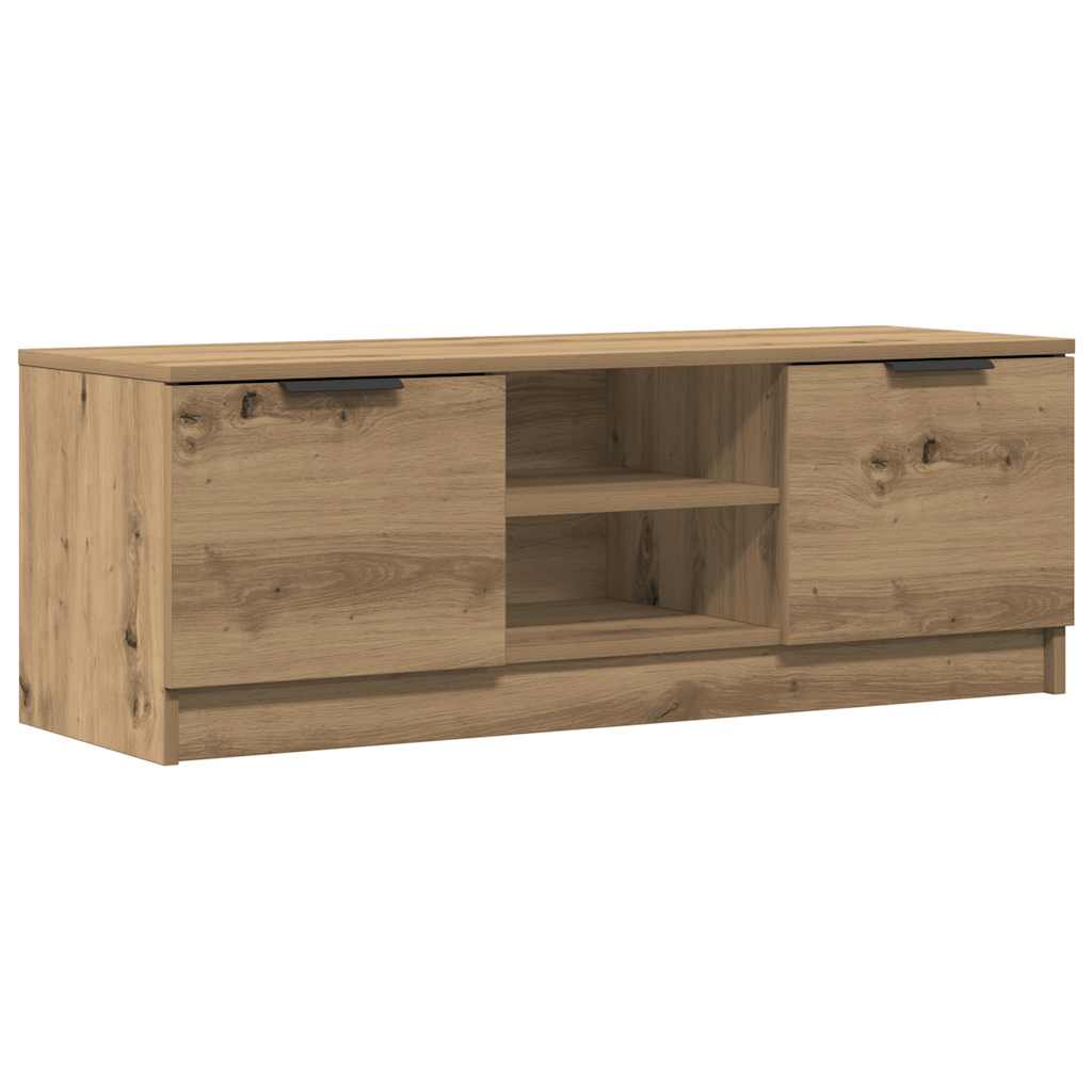 TV szekrény Artisan tölgy 102x35x36,5 cm Műanyag fa