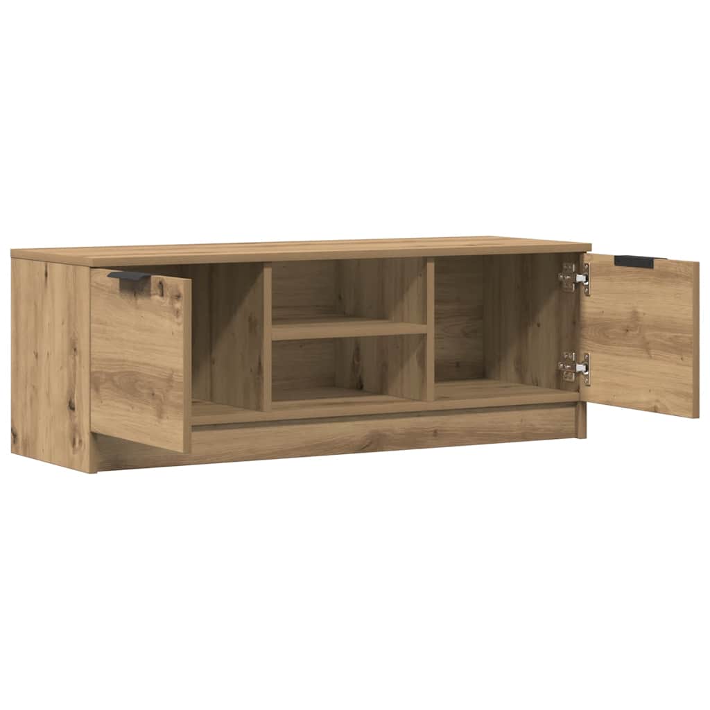 TV szekrény Artisan tölgy 102x35x36,5 cm Műanyag fa