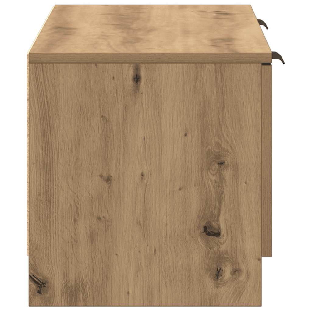 TV szekrény Artisan tölgy 102x35x36,5 cm Műanyag fa