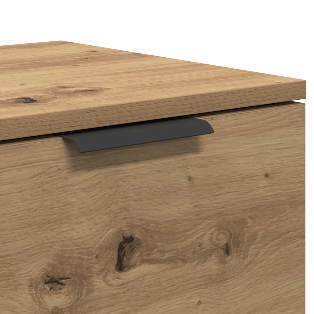 TV szekrény Artisan tölgy 102x35x36,5 cm Műanyag fa
