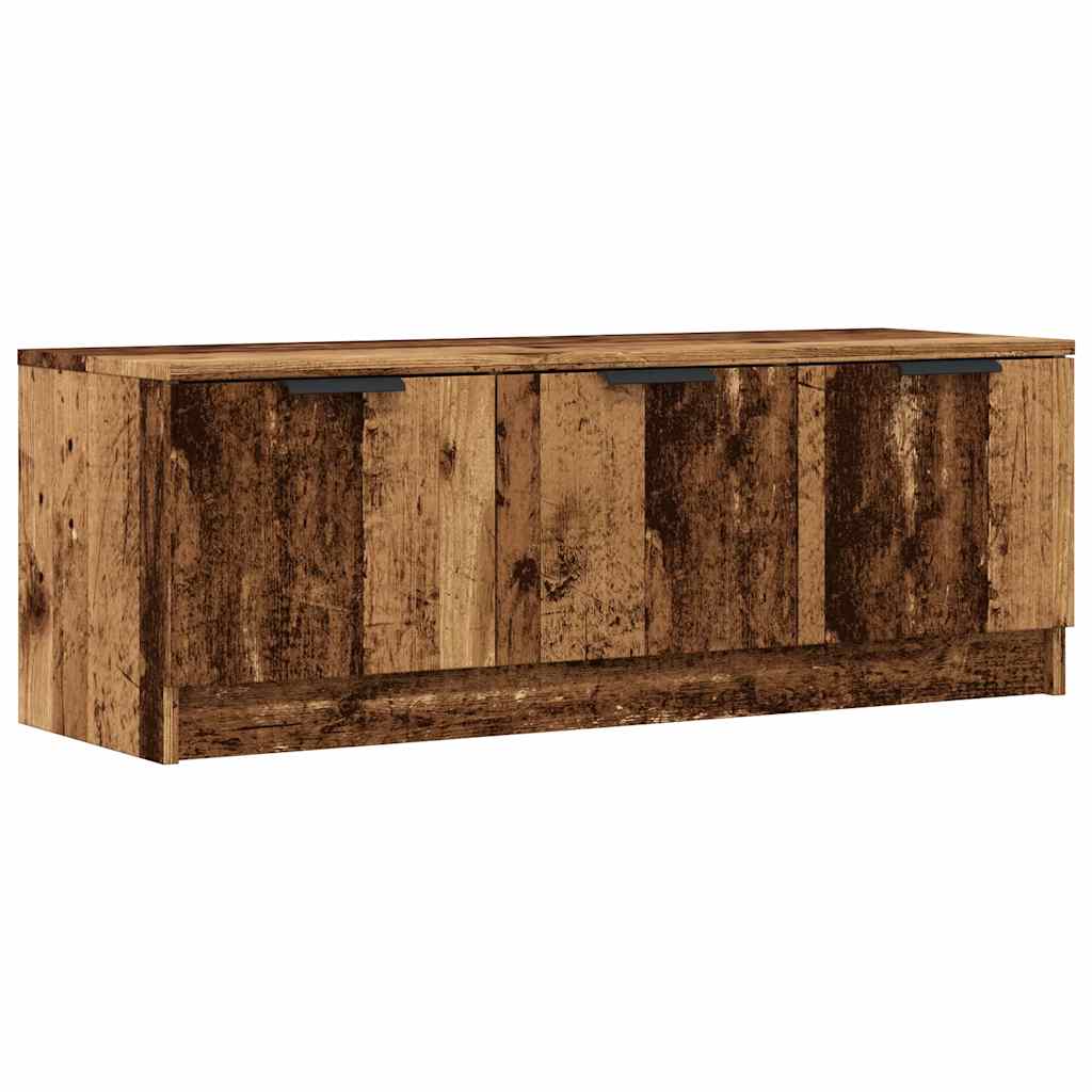 TV szekrény Régi fa 102x35x36,5 cm Gépelt fa