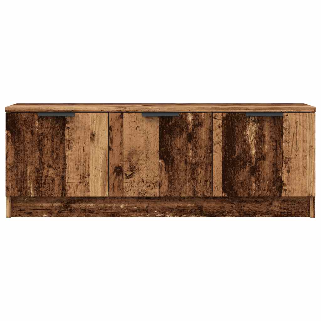 TV szekrény Régi fa 102x35x36,5 cm Gépelt fa