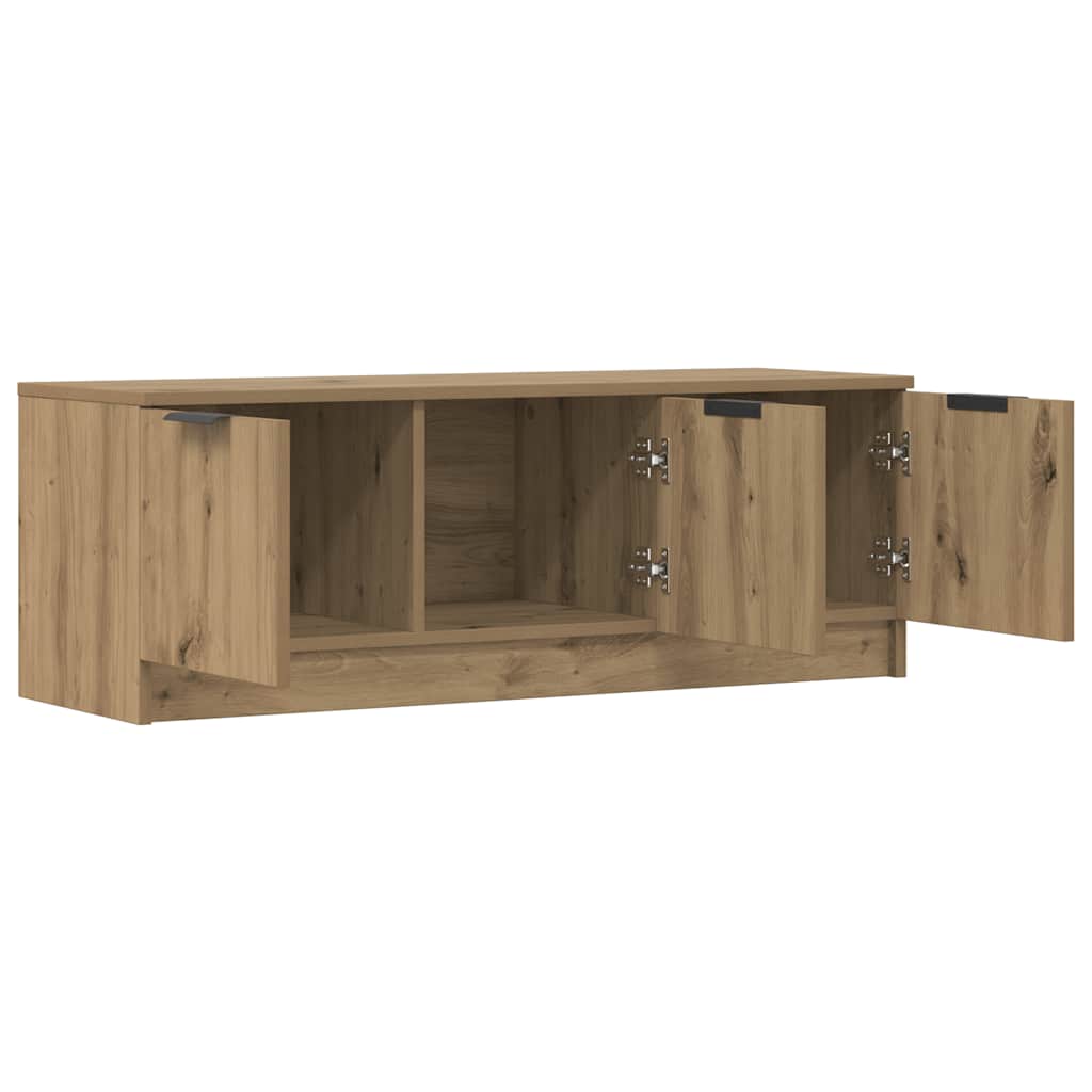 TV szekrény Artisan tölgy 102x35x36,5 cm Műanyag fa