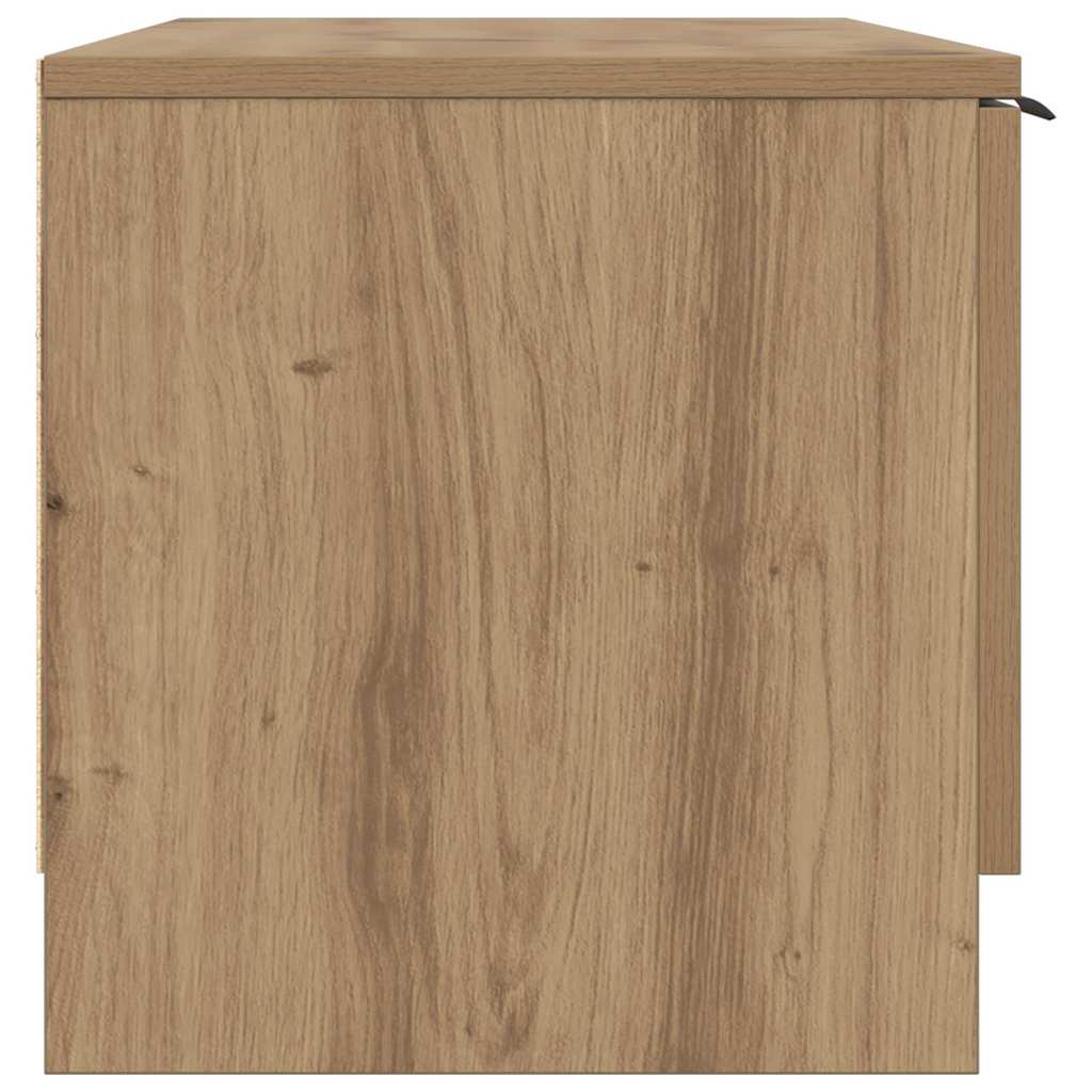 TV szekrény Artisan tölgy 102x35x36,5 cm Műanyag fa