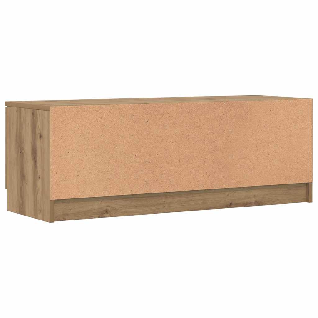 TV szekrény Artisan tölgy 102x35x36,5 cm Műanyag fa