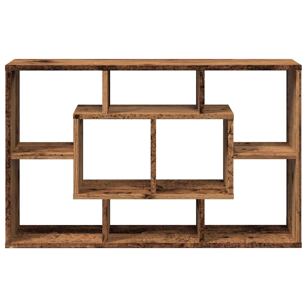 antik fa szerelt fa fali polc 85 x 16 x 52,5 cm