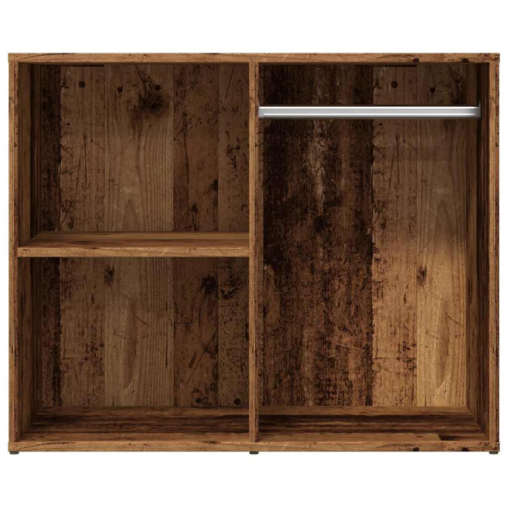 antik fa szerelt fa pipereszekrény 80 x 40 x 65 cm
