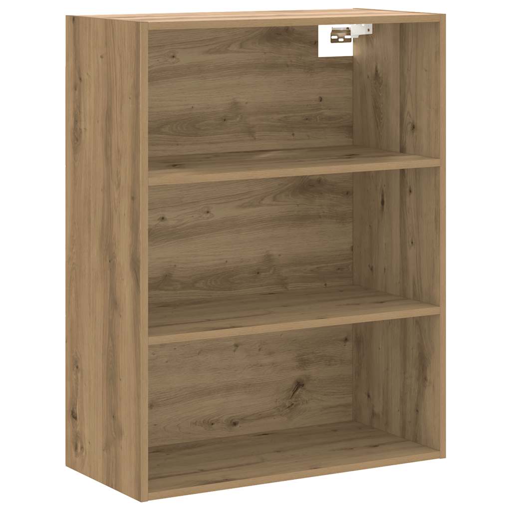 Függesztett fali szekrény kézműves tölgy 69,5x32,5x90 cm