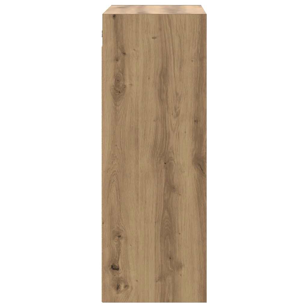 Függesztett fali szekrény kézműves tölgy 69,5x32,5x90 cm