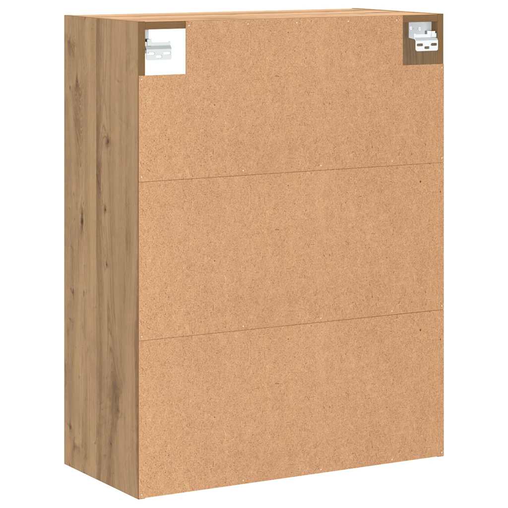 Függesztett fali szekrény kézműves tölgy 69,5x32,5x90 cm