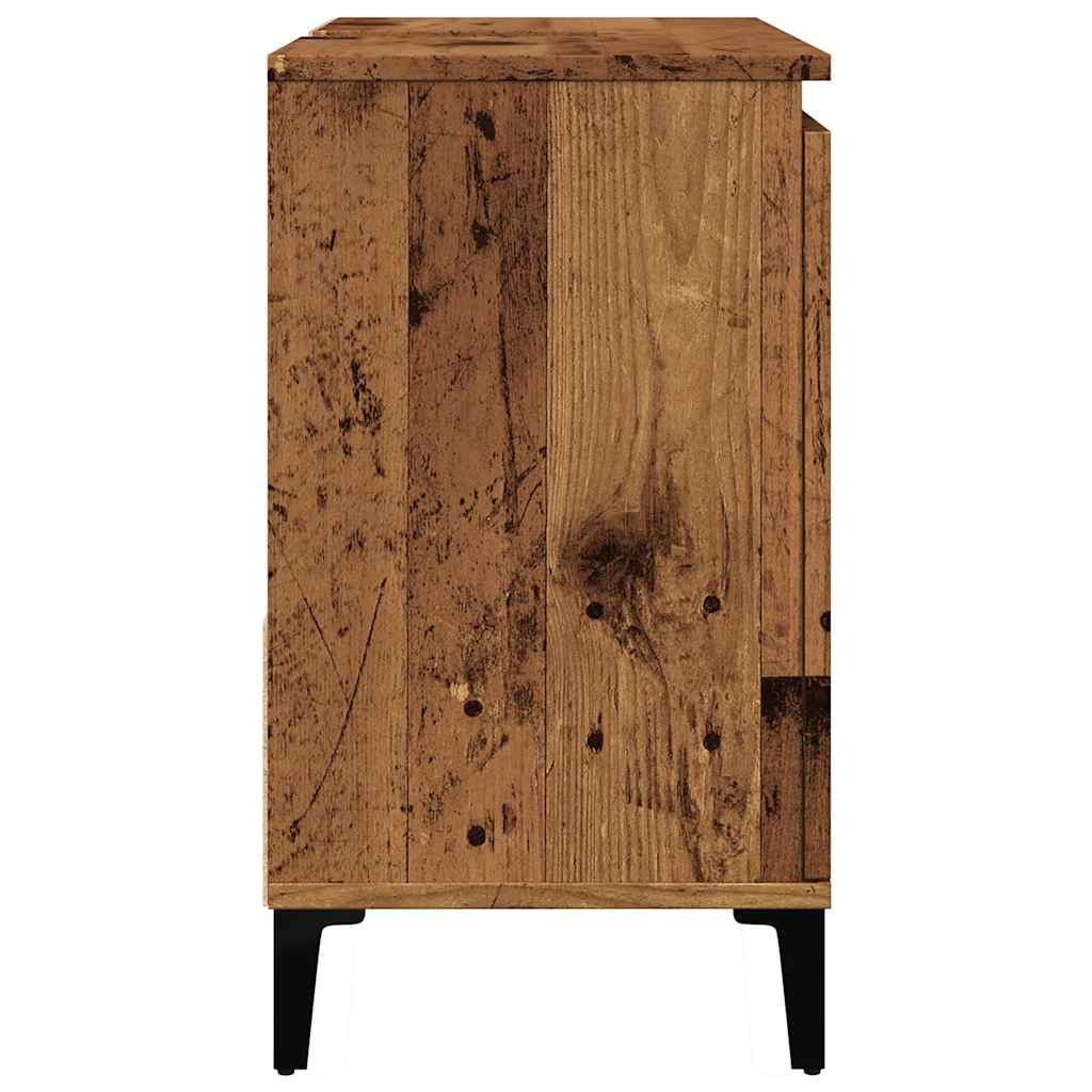 antik fa színű mosdószekrény 65 x 33 x 60 cm
