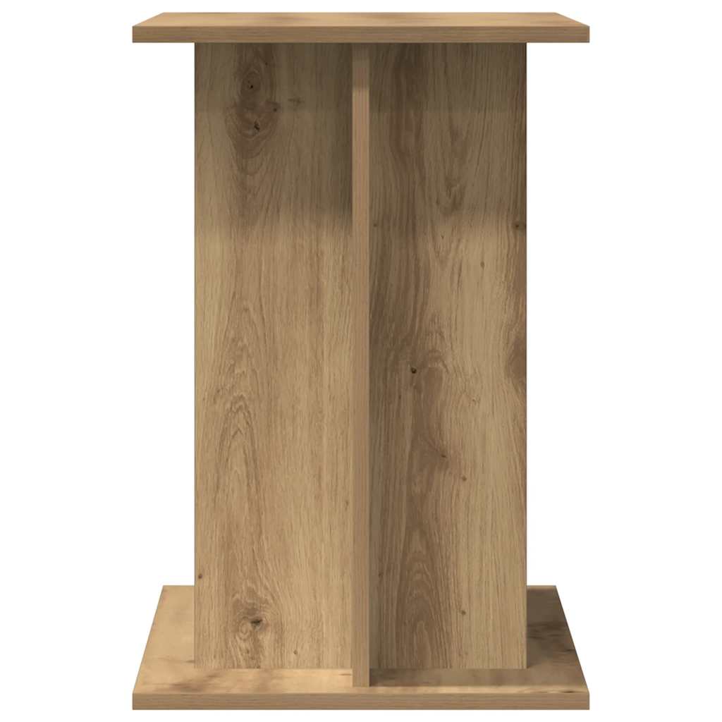 akváriumállvány kézműves tölgyfa 100 x 40 x 60 cm rétegelt fából
