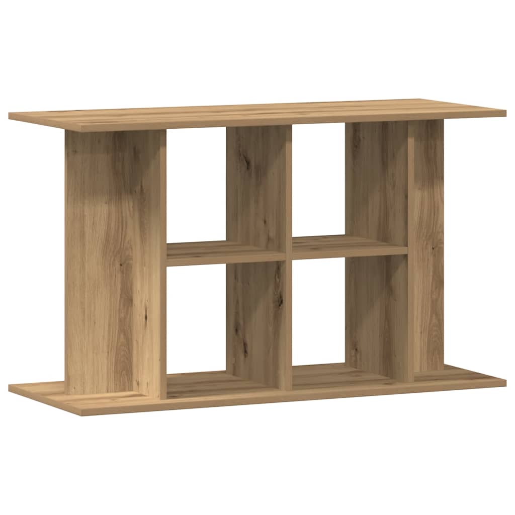 akváriumállvány kézműves tölgyfa 100 x 40 x 60 cm rétegelt fából