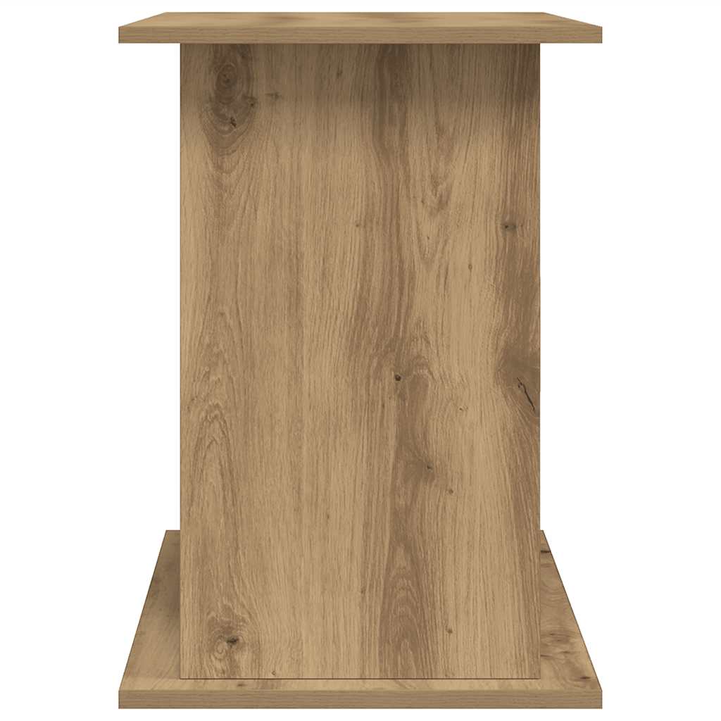 kézműves tölgyfa akváriumállvány 101 x 41 x 58 cm rétegelt fából