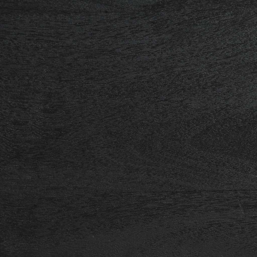 fekete szerelt fa dohányzóasztal 80 x 54 x 40 cm