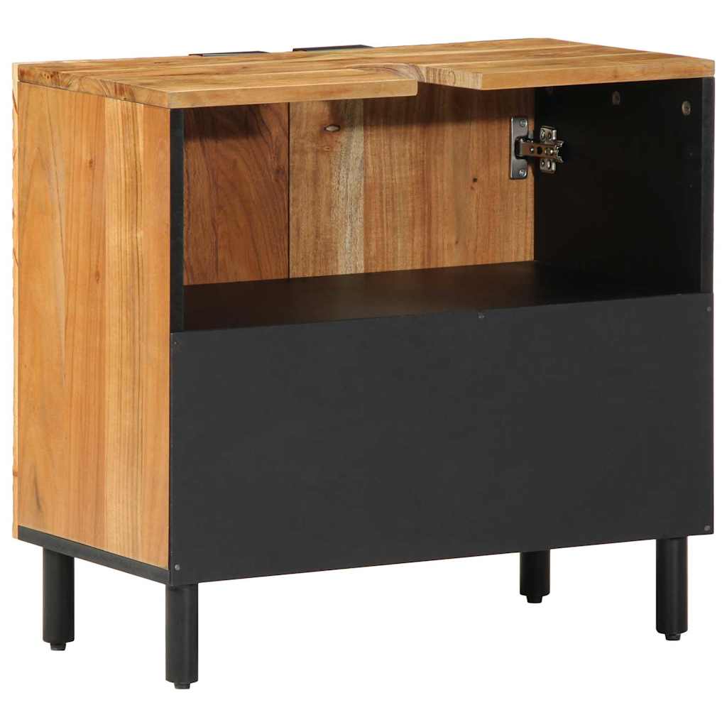 Fürdőszobai mosdószekrény Barna 62 x 33 x 58 cm Tömör Mangófát