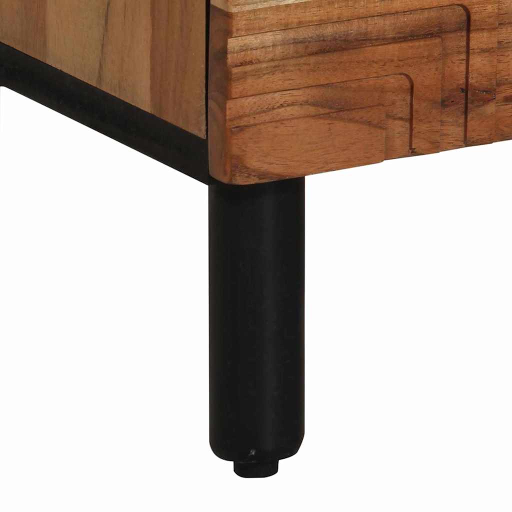 Magasfiú polcokkal Barna 40 x 33 x 110 cm Tömör Mangófát