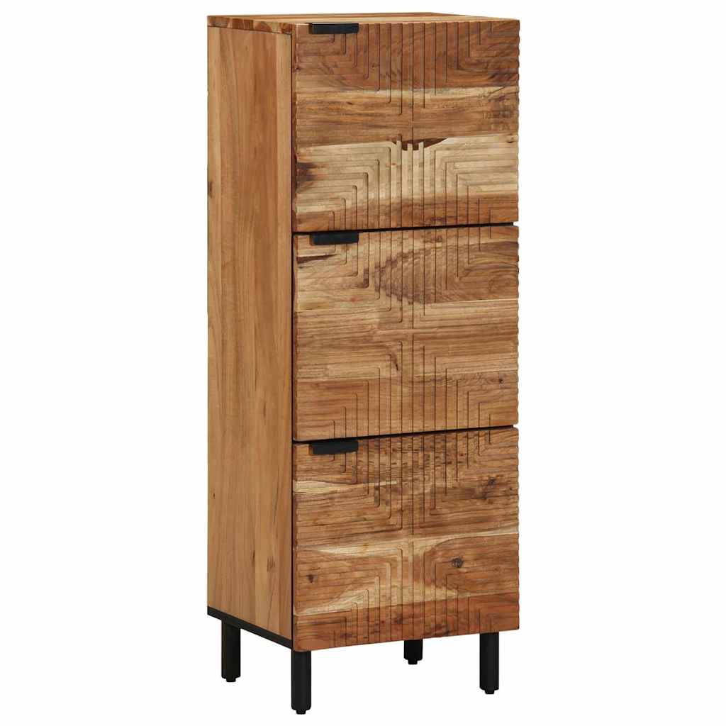 Magasfiú polcokkal Barna 40 x 33 x 110 cm Tömör Mangófát