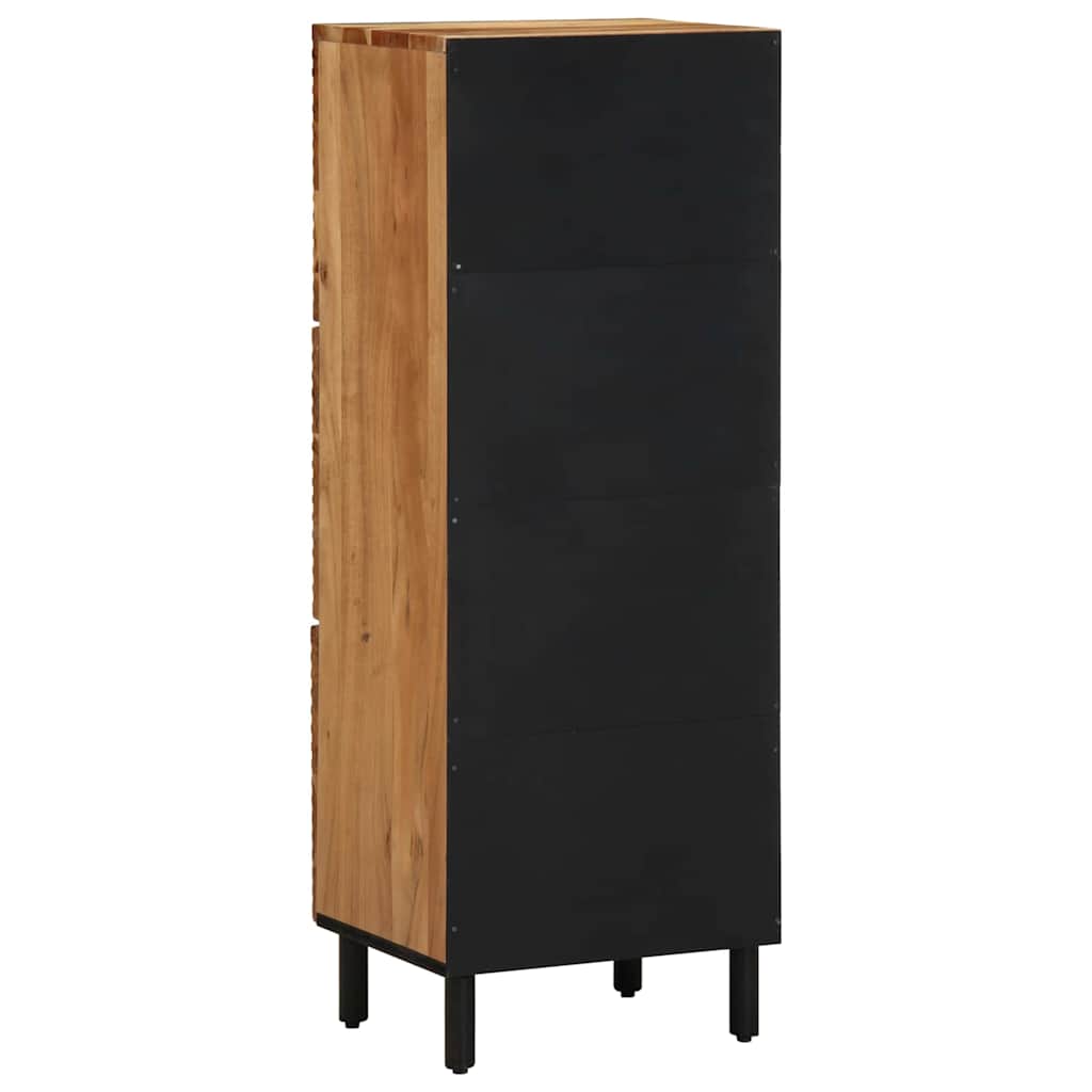 Magasfiú polcokkal Barna 40 x 33 x 110 cm Tömör Mangófát