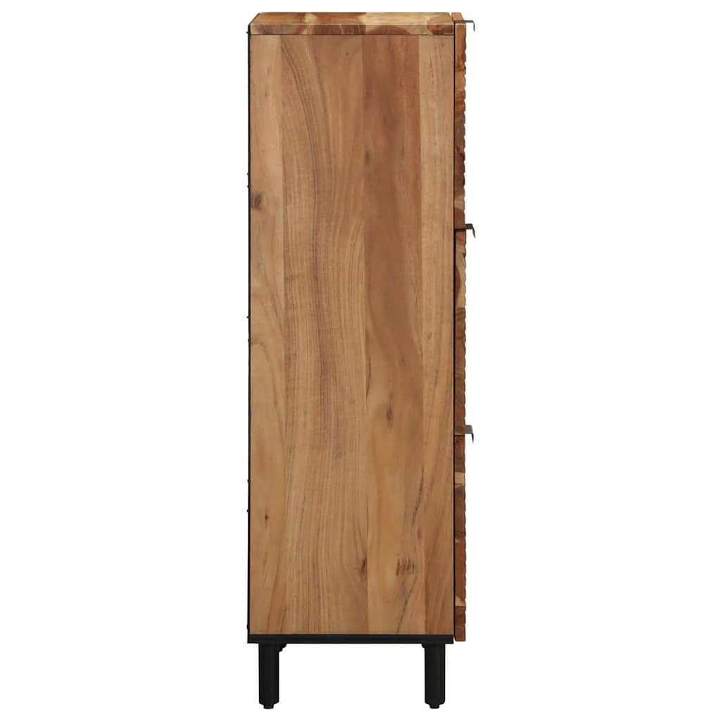 Magasfiú polcokkal Barna 40 x 33 x 110 cm Tömör Mangófát