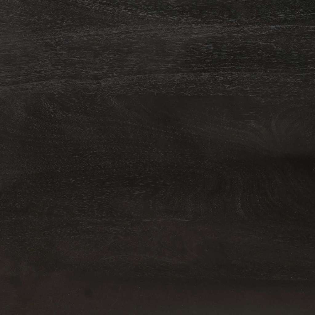 Széf Fekete és Arany 60 x 33 x 75 cm Tömör Mangófát