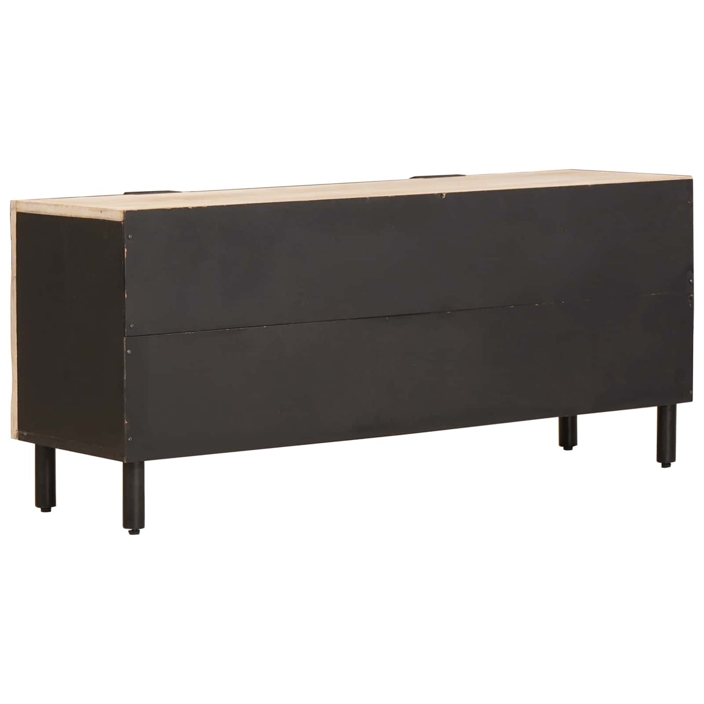 TV szekrény polcokkal Fehér mosott felület 105 x 33 x 46 cm