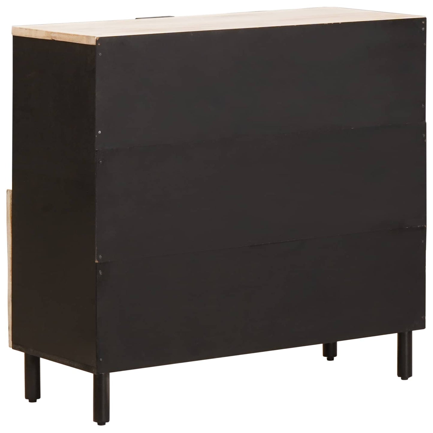 Széf Fehér mosott felület 80 x 33 x 75 cm Tömör Mangófát