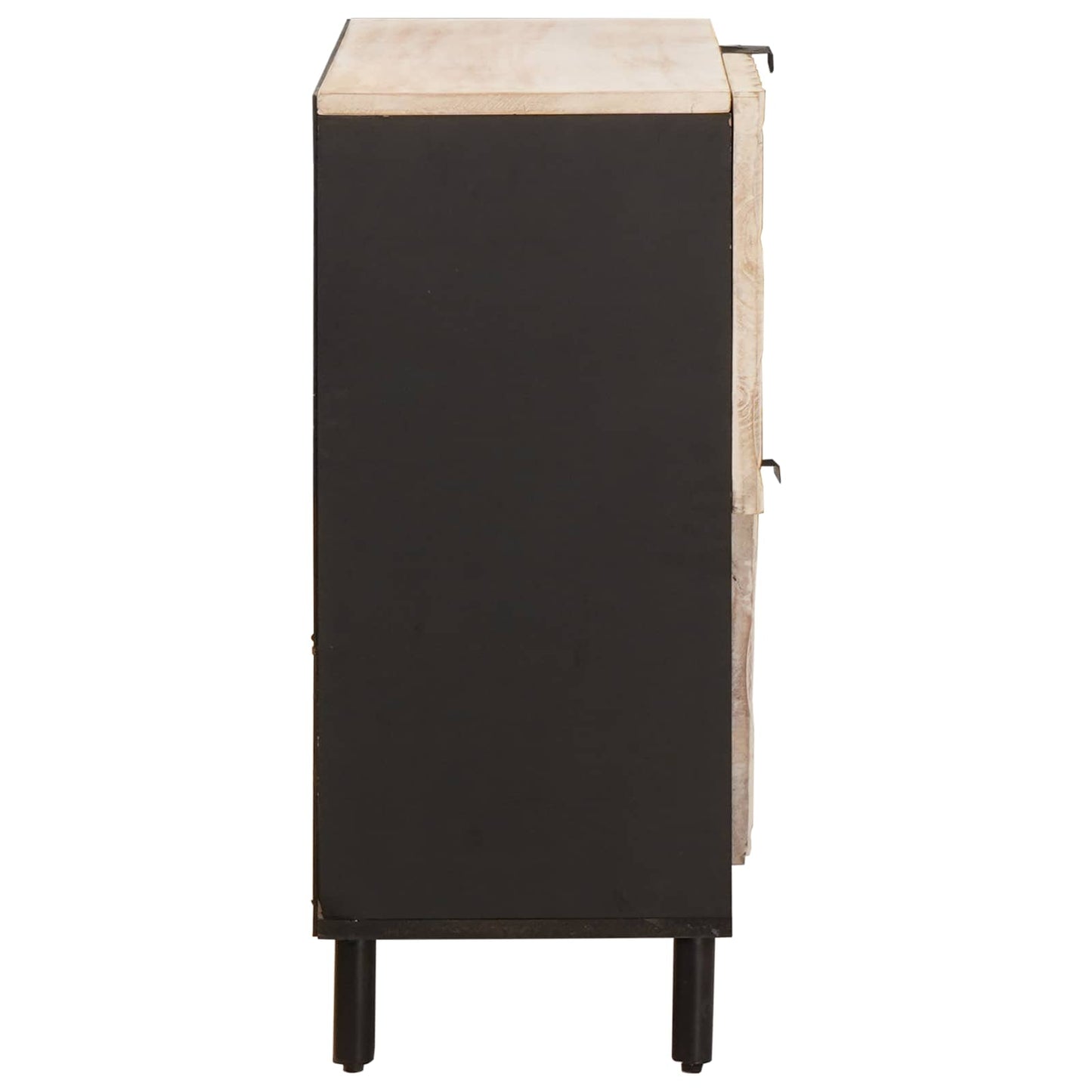 Széf Fehér mosott felület 80 x 33 x 75 cm Tömör Mangófát