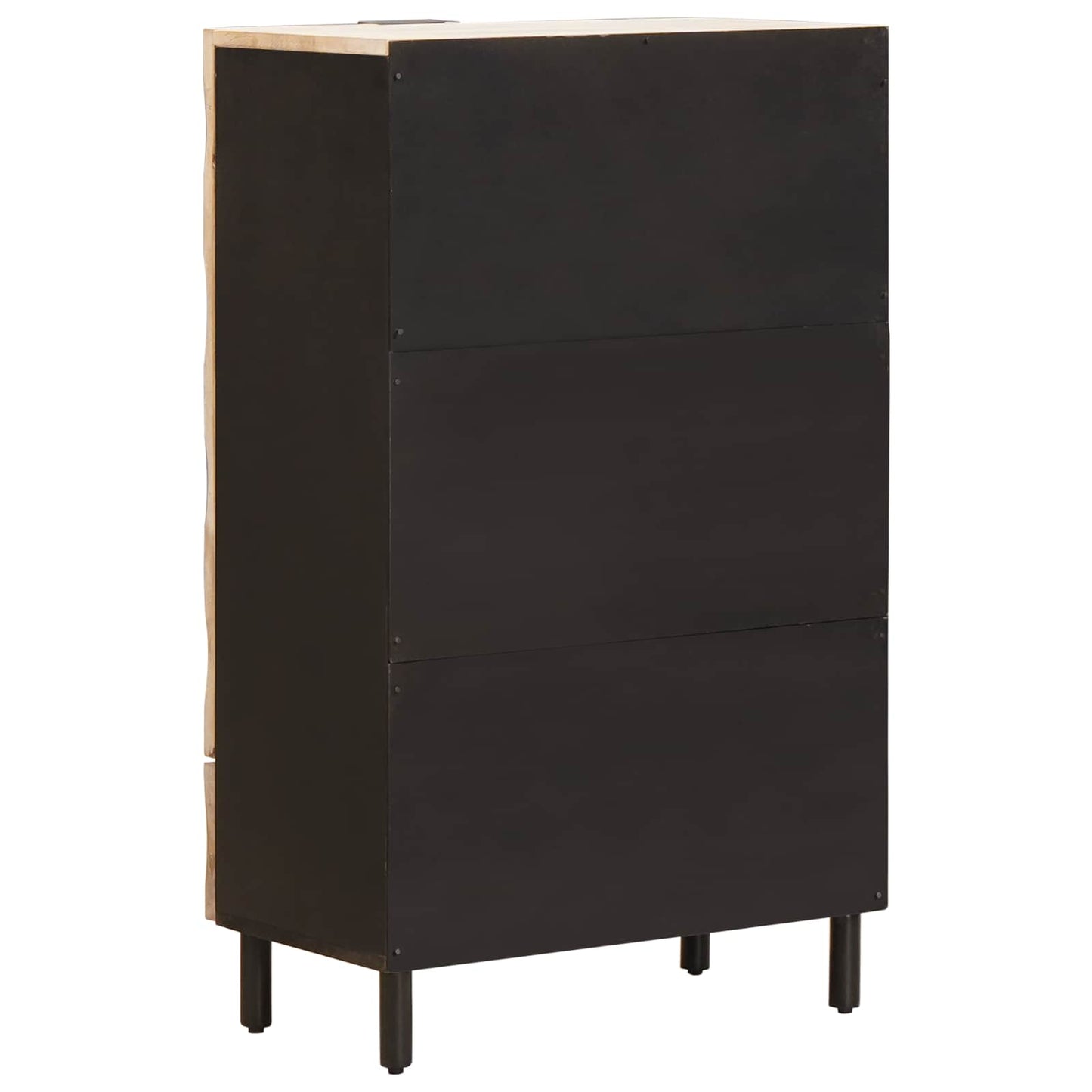 Magasfiú Fehér mosott felület 60 x 33 x 100 cm Tömör Mangófát