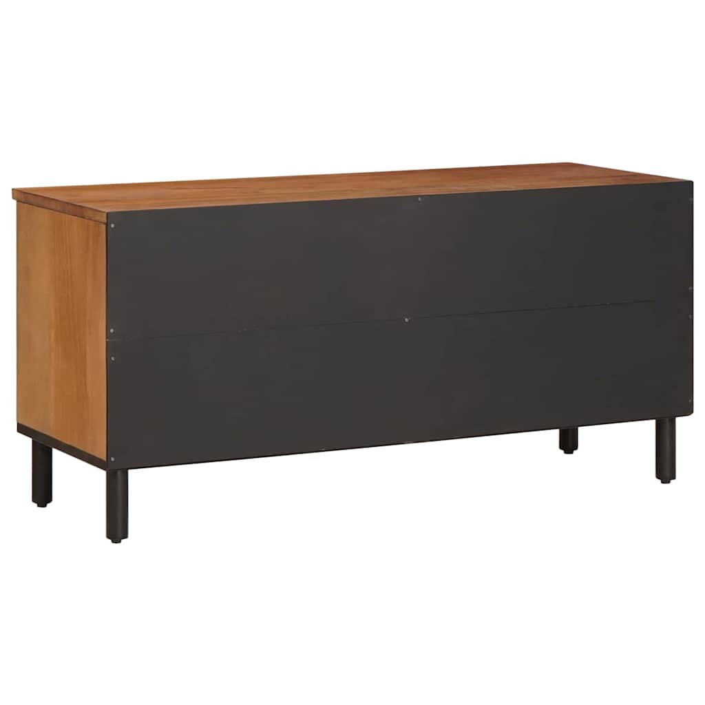 TV szekrény Akácbarna felület 100 x 33 x 46 cm Tömör Mangófát