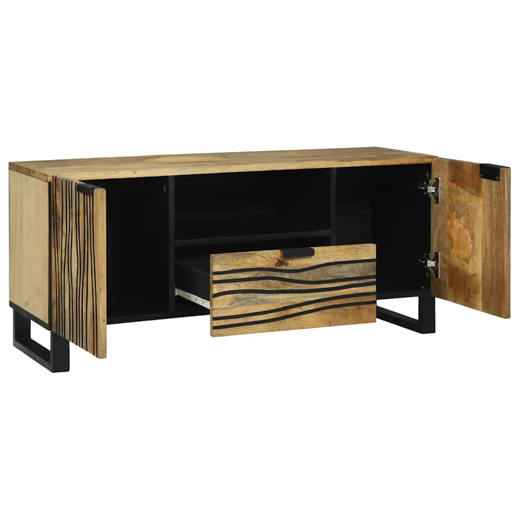 TV egységek 105 x 33 x 46 cm Barna Szerelt Fa