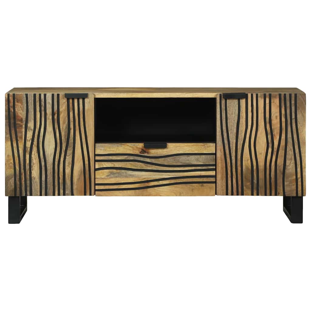 TV egységek 105 x 33 x 46 cm Barna Szerelt Fa
