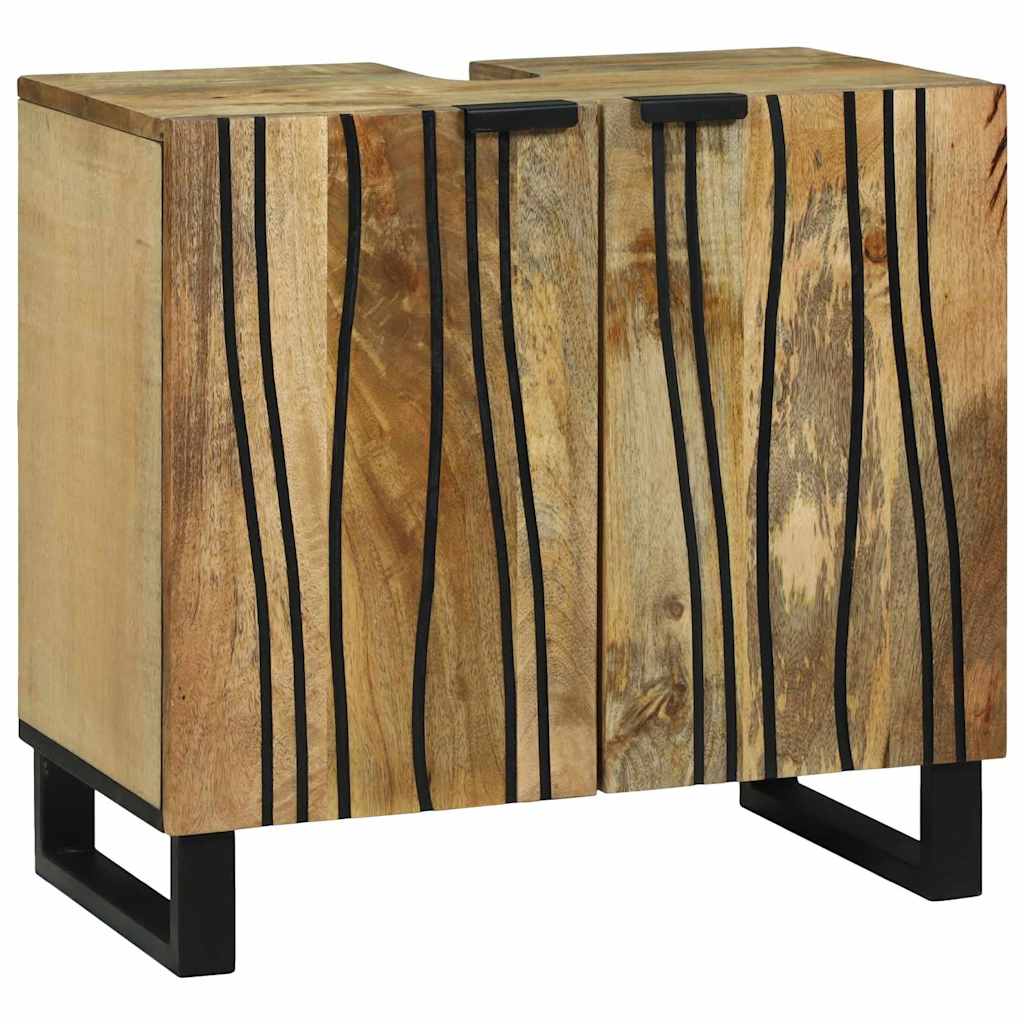 Fürdőszobai mosdószekrény Barna 62 x 33 x 58 cm Szerelt Fa